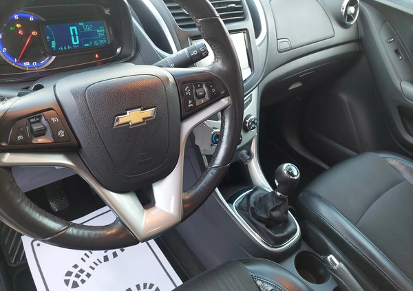 Chevrolet Trax cena 35900 przebieg: 219000, rok produkcji 2013 z Lębork małe 781